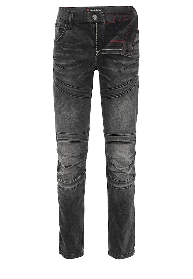 Cipo & Baxx 5-Pocket-Jeans »CD876« mit stylischer Waschung