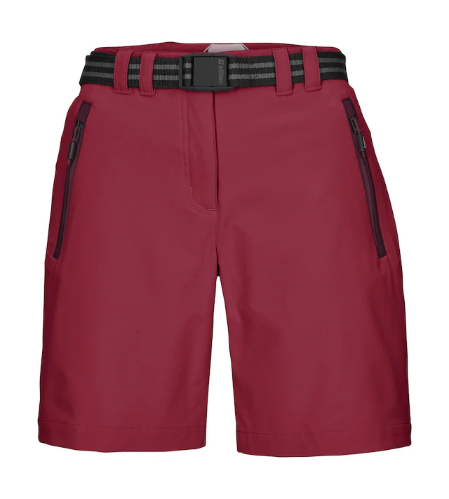 Killtec Bermudas »KOS 19 WMN BRMDS« wasserabweisend, schnelltrocknend, Stretch-Material, inkl. Gürtel