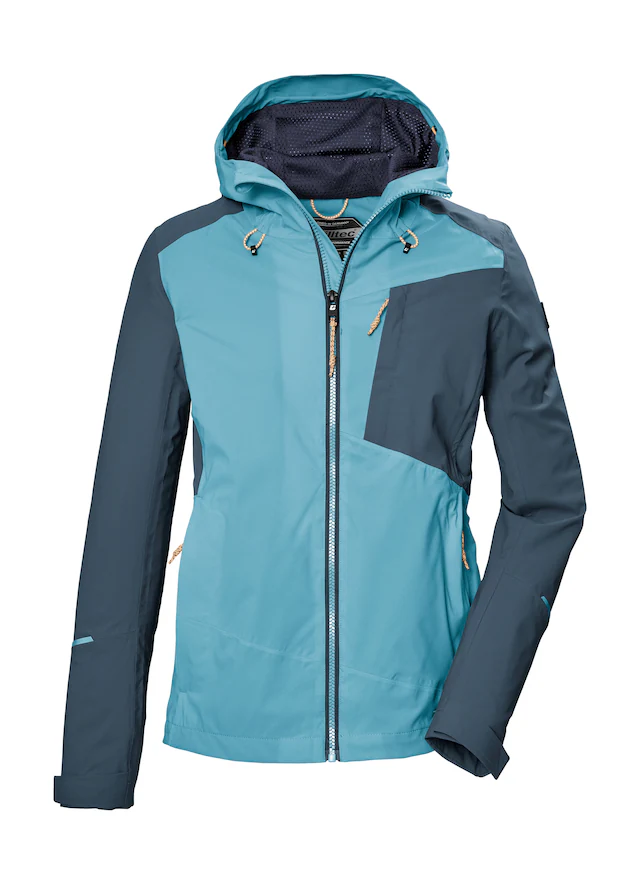 Killtec Outdoorjacke »KOS 83 WMN JCKT« Damenjacke: Colourblock, wasserdicht, atmungsaktiv