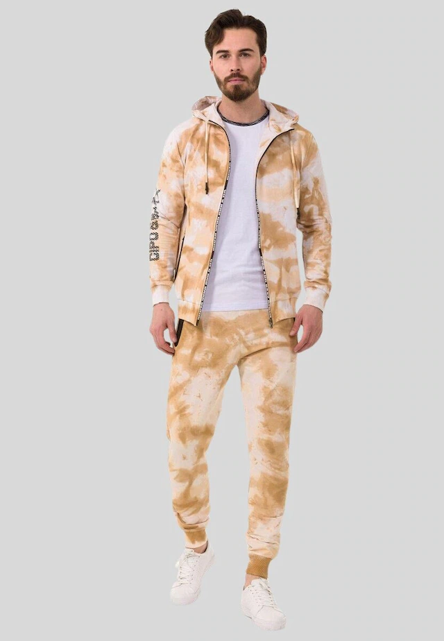 Cipo & Baxx Trainingsanzug »HOMEWEAR« 2 Stk. mit Allover-Musterung