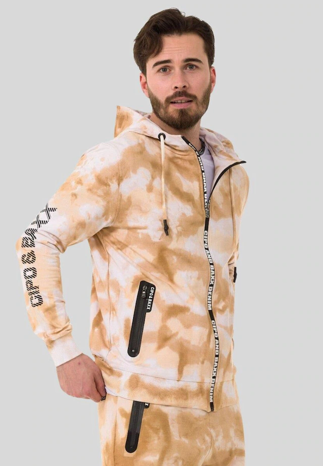 Cipo & Baxx Trainingsanzug »HOMEWEAR« 2 Stk. mit Allover-Musterung