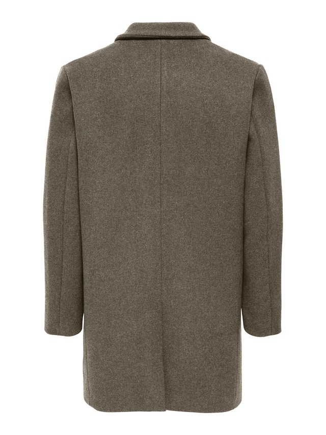 ONLY & SONS Kurzmantel »ONSARON WOOL COAT OTW«