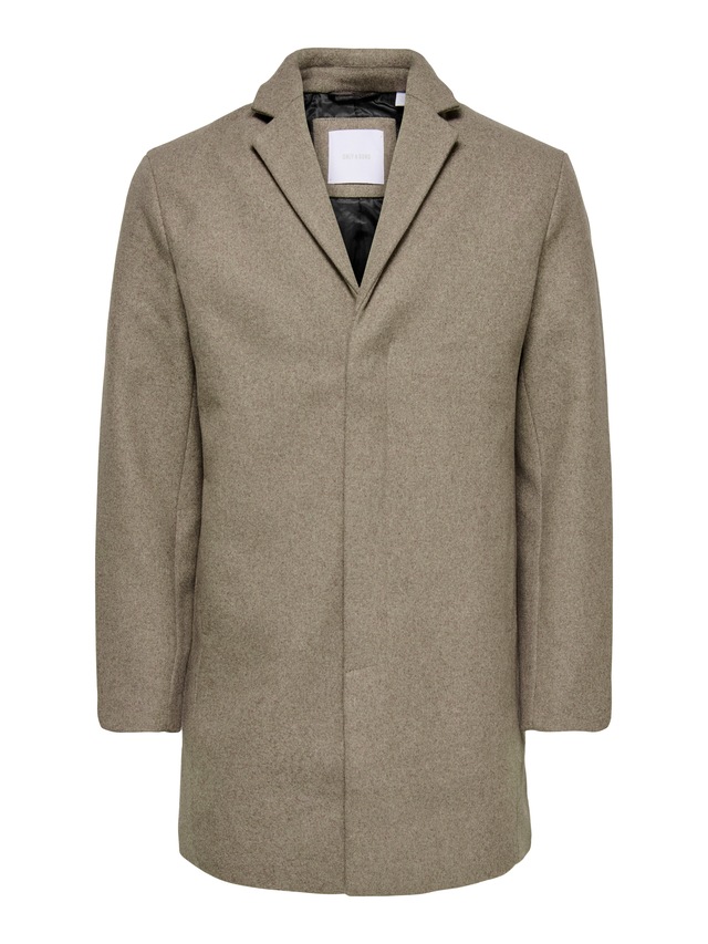 ONLY & SONS Kurzmantel »ONSARON WOOL COAT OTW«