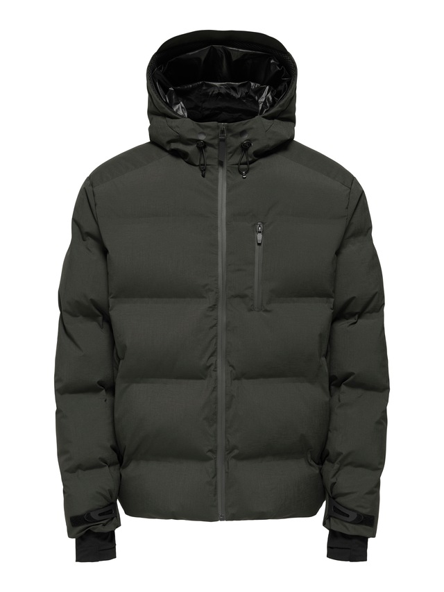 ONLY & SONS Steppjacke »ONSMATHIS PUFFER OTW« mit Kapuze