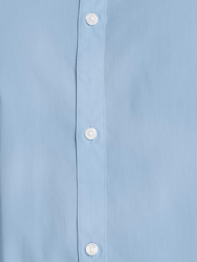 Jack & Jones PlusSize Langarmhemd »JJJOE SHIRT LS PLAIN PLS« Materialmix, normal geschnitten