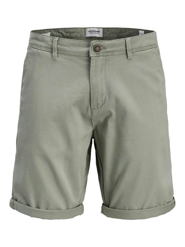 Jack & Jones PlusSize Chinoshorts »JPSTBOWIE JJSHORTS SOLID SN PLS« mit Umschlag