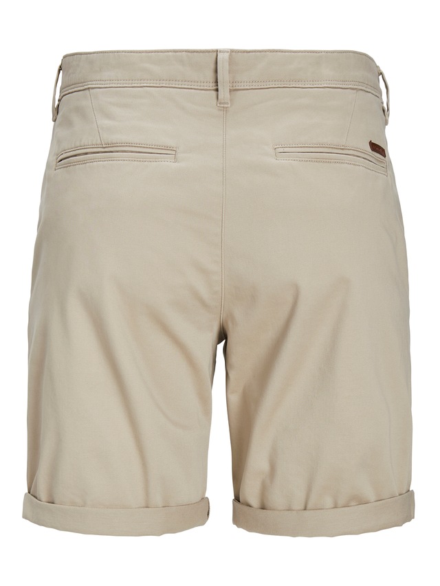 Jack & Jones PlusSize Chinoshorts »JPSTBOWIE JJSHORTS SOLID SN PLS« mit Umschlag