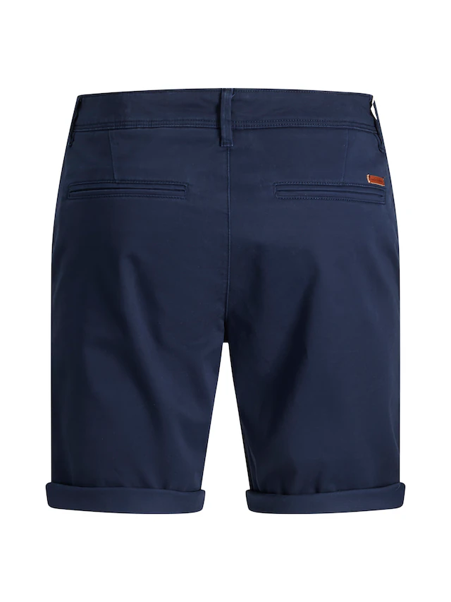 Jack & Jones PlusSize Chinoshorts »JPSTBOWIE JJSHORTS SOLID SN PLS« mit Umschlag