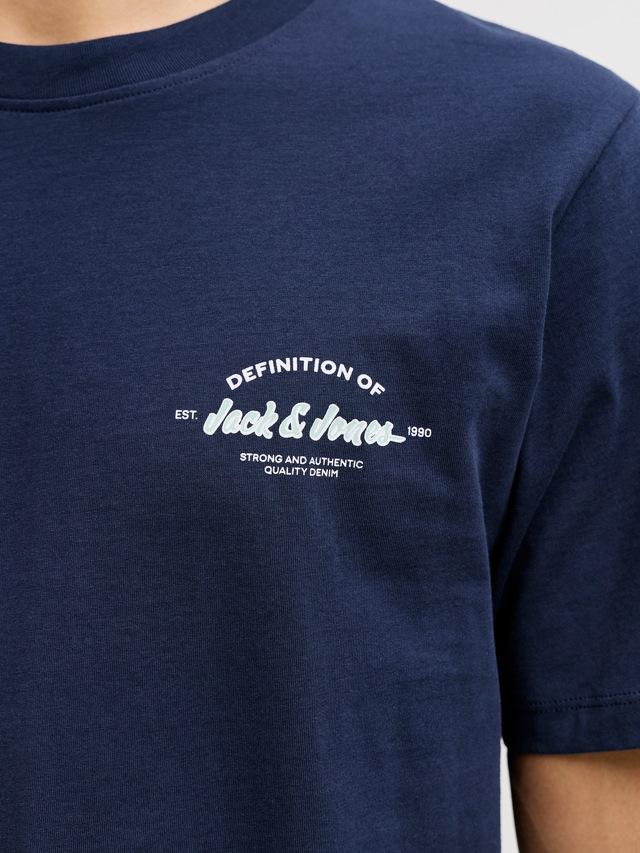 Jack & Jones Rundhalsshirt »JJBRANDON TEE SS CREW NECK«