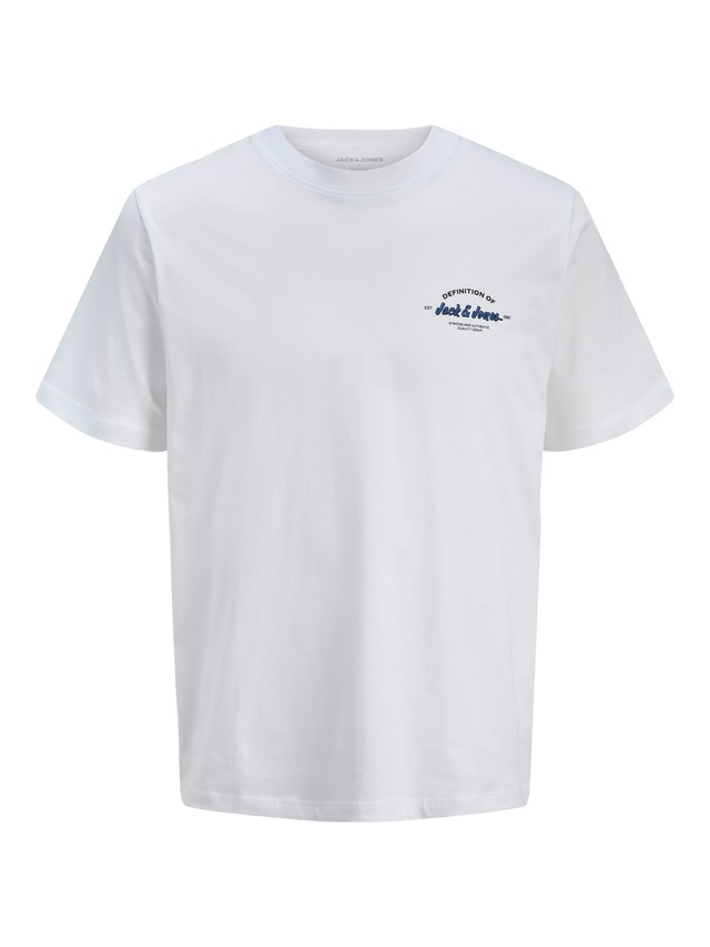 Jack & Jones Rundhalsshirt »JJBRANDON TEE SS CREW NECK«