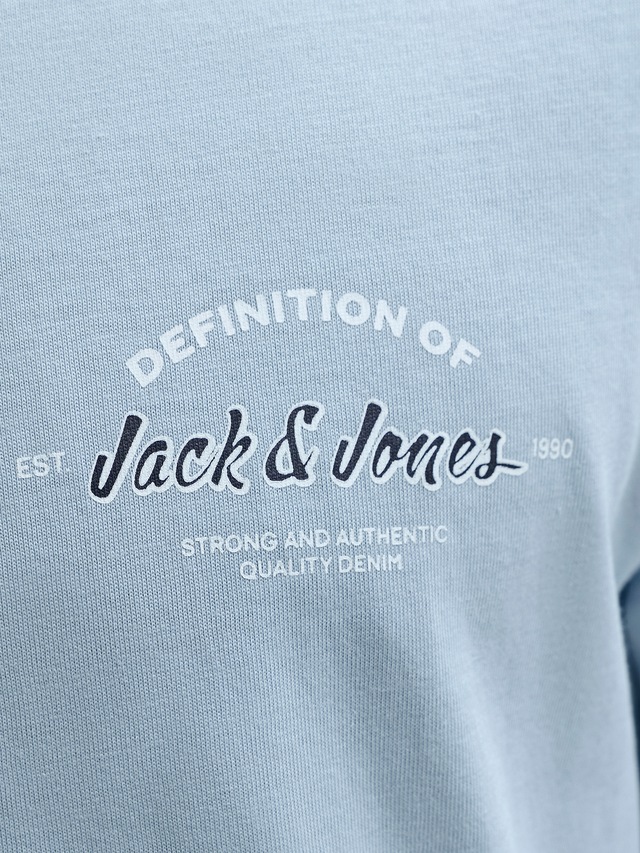 Jack & Jones Rundhalsshirt »JJBRANDON TEE SS CREW NECK«