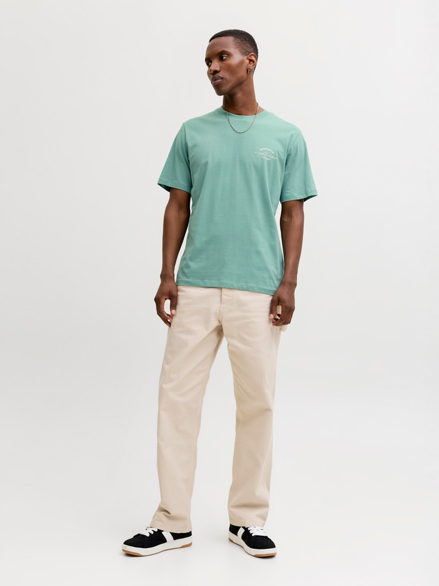 Jack & Jones Rundhalsshirt »JJBRANDON TEE SS CREW NECK«