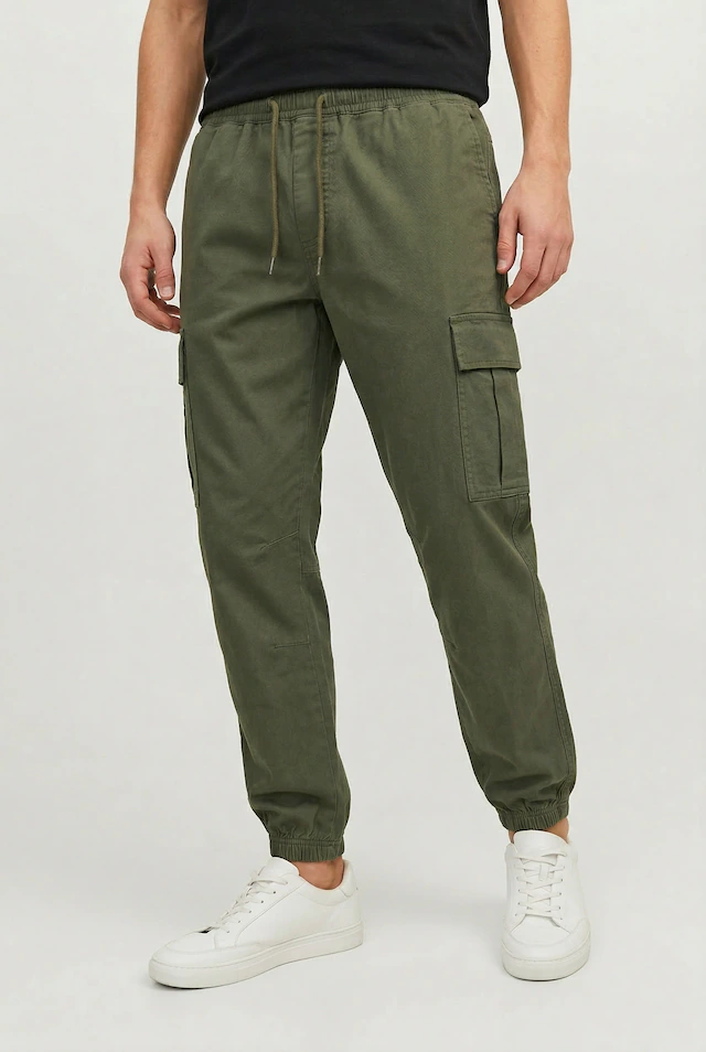 Jack & Jones Cargohose »JPSTKANE DYLAN CUFFED CARGO RET«