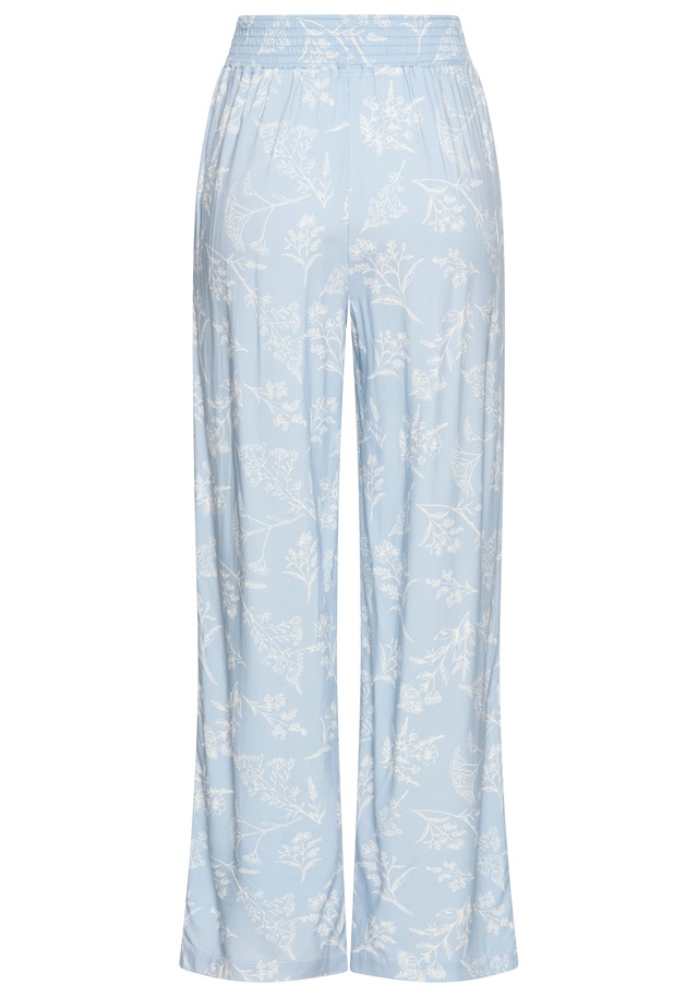 LASCANA Pyjamahose mit elastischem Bund in gesmokter Optik