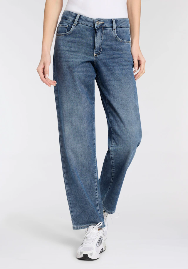MAC Straight-Jeans »GRACIA« im Five-Pocket Style mit Stretch