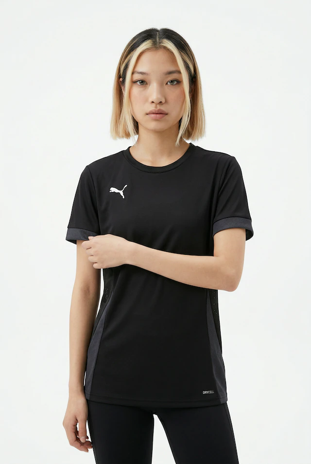 PUMA Fußballtrikot »TEAMGOAL MATCHDAY JERSEY WMNS« sportlicher Stil, für Fußball, Kurzarmdesign, Rundhalsausschnitt