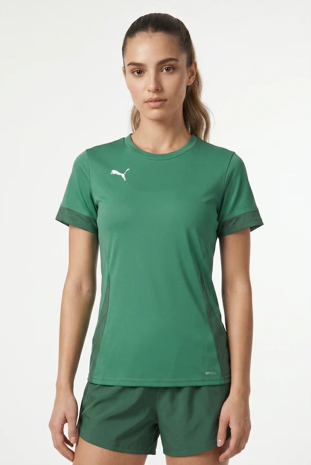 PUMA Fußballtrikot »TEAMGOAL MATCHDAY JERSEY WMNS« sportlicher Stil, für Fußball, Kurzarmdesign, Rundhalsausschnitt