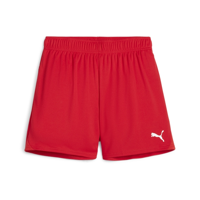 PUMA Trainingsshorts »TEAMGOAL SHORTS WMNS« aus Interlock-Material, kniefrei, sportlicher Stil