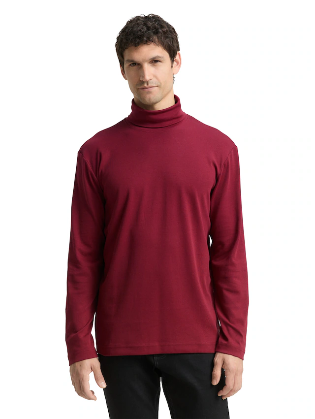 TOM TAILOR Langarmshirt mit Rollkragen