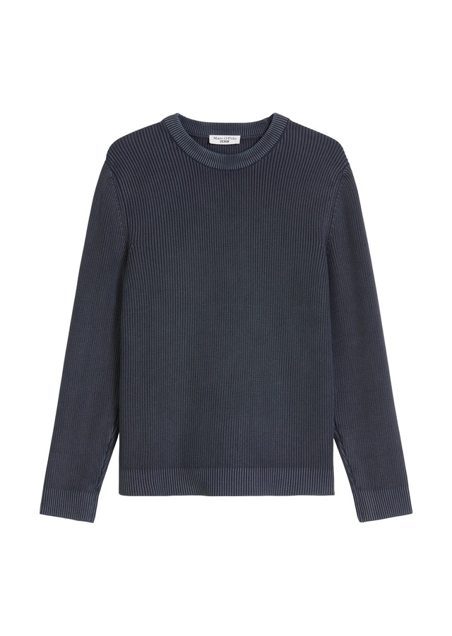 Marc O'Polo DENIM Rundhalspullover »loose fit mit speziellem Farbeffekt«