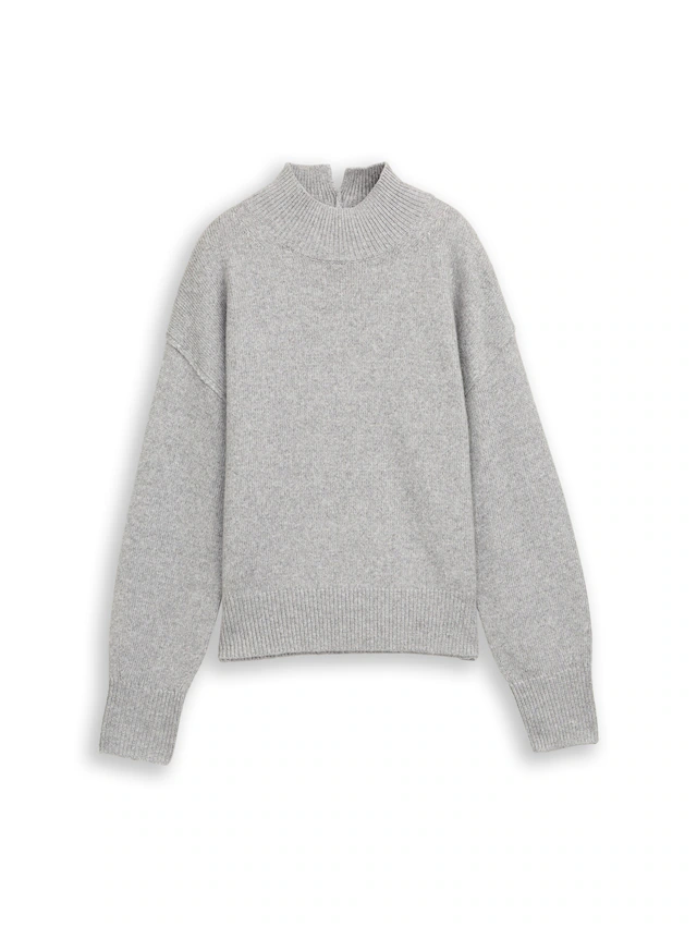 TOM TAILOR Strickpullover mit Rippbündchen