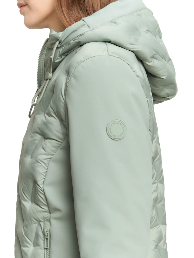 TOM TAILOR Steppjacke mit Kapuze mit Kapuze