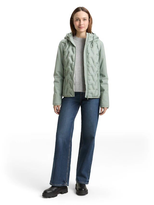 TOM TAILOR Steppjacke mit Kapuze mit Kapuze
