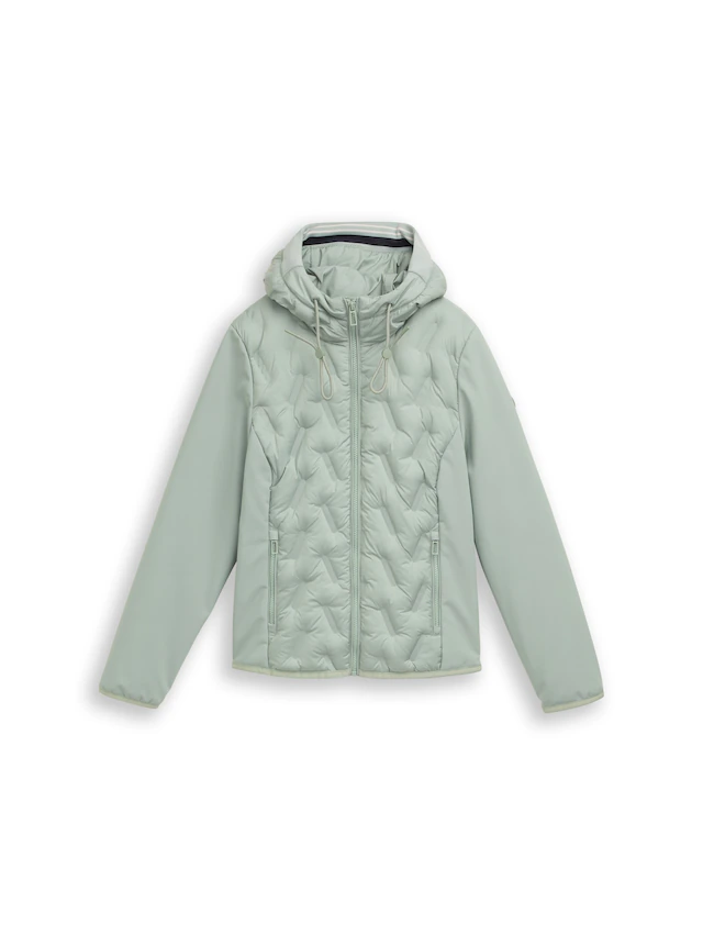 TOM TAILOR Steppjacke mit Kapuze mit Kapuze