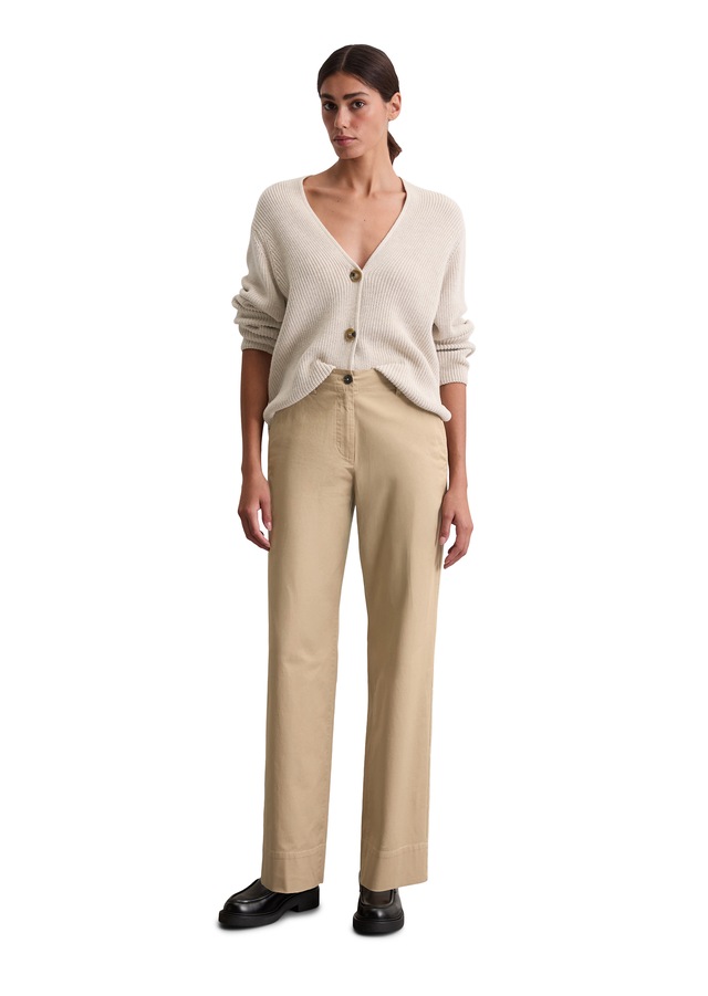 Marc O'Polo Chinohose »Lande« weit, aus stretchigem Organic Cotton-Twill
