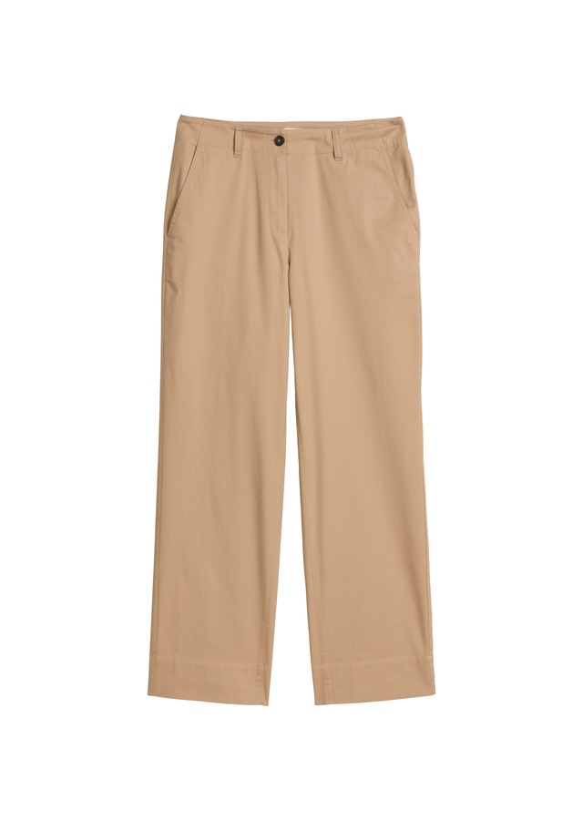 Marc O'Polo Chinohose »Lande« weit, aus stretchigem Organic Cotton-Twill