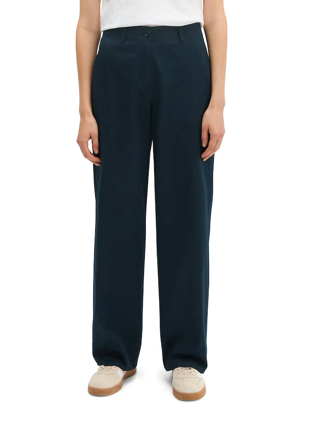 Marc O'Polo Chinohose »Lande« weit, aus stretchigem Organic Cotton-Twill