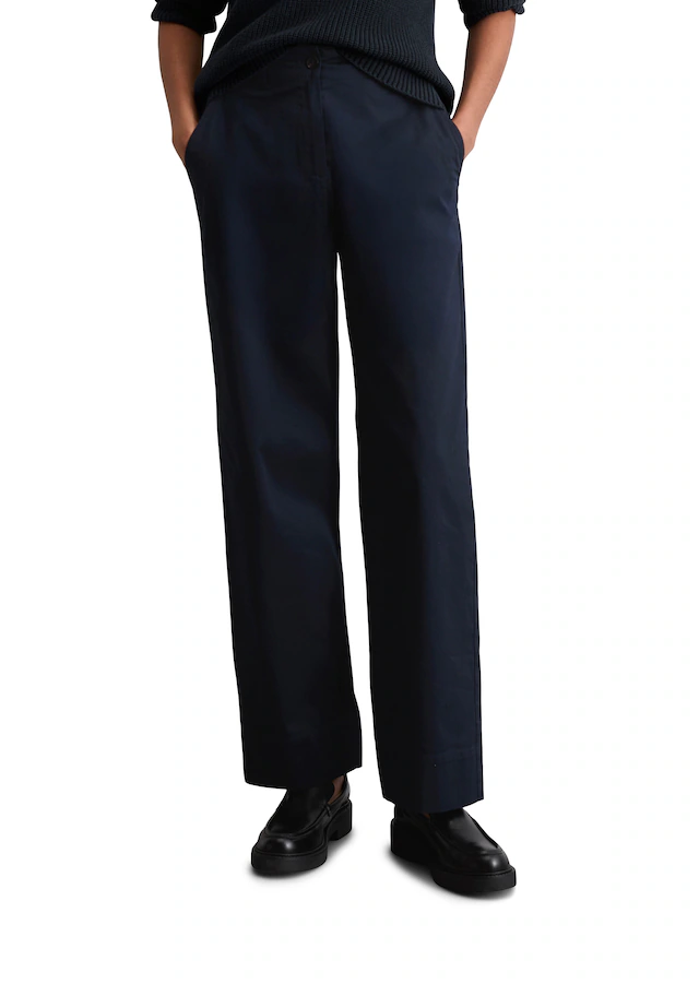 Marc O'Polo Chinohose »Lande« weit, aus stretchigem Organic Cotton-Twill