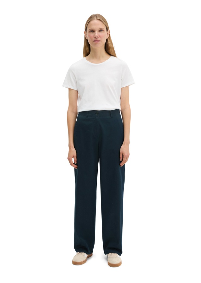 Marc O'Polo Chinohose »Lande« weit, aus stretchigem Organic Cotton-Twill