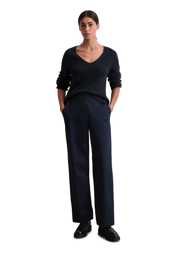 Marc O'Polo Chinohose »Lande« weit, aus stretchigem Organic Cotton-Twill
