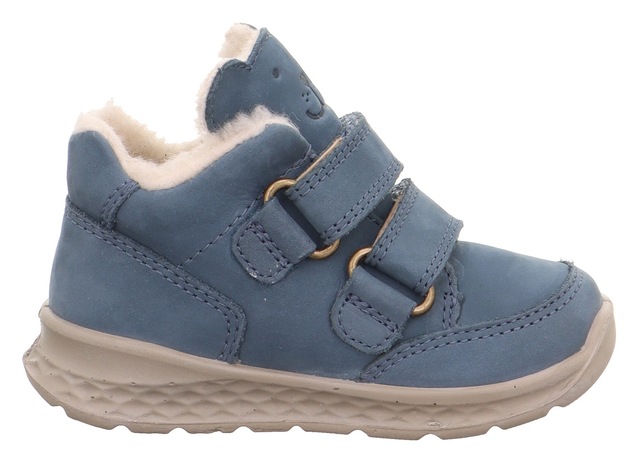 Superfit Lauflernschuh »BREEZE, WMS: mittel« Barfußschuh mit zwei Klettverschlüssen, Größenschablone zum Download