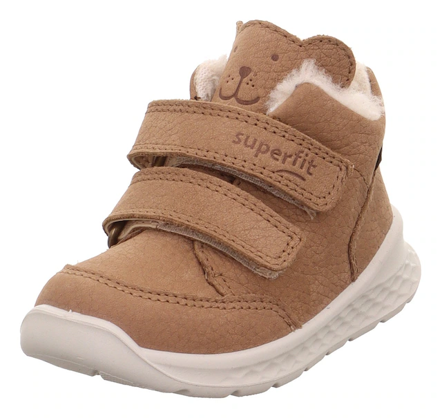 Superfit Lauflernschuh »BREEZE, WMS: mittel« Barfußschuh mit zwei Klettverschlüssen, Größenschablone zum Download