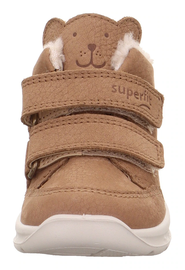 Superfit Lauflernschuh »BREEZE, WMS: mittel« Barfußschuh mit zwei Klettverschlüssen, Größenschablone zum Download