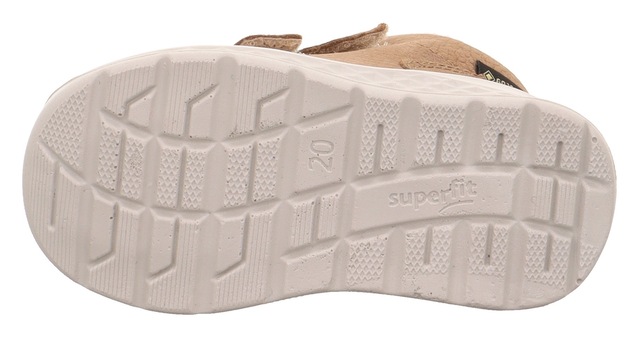 Superfit Lauflernschuh »BREEZE, WMS: mittel« Barfußschuh mit zwei Klettverschlüssen, Größenschablone zum Download