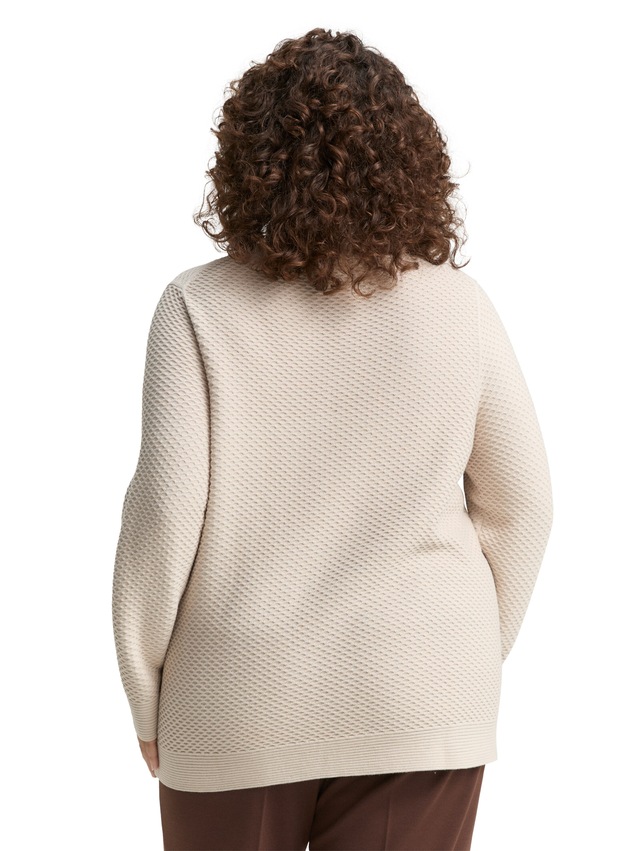 TOM TAILOR PLUS Strickpullover mit Struktur-Muster
