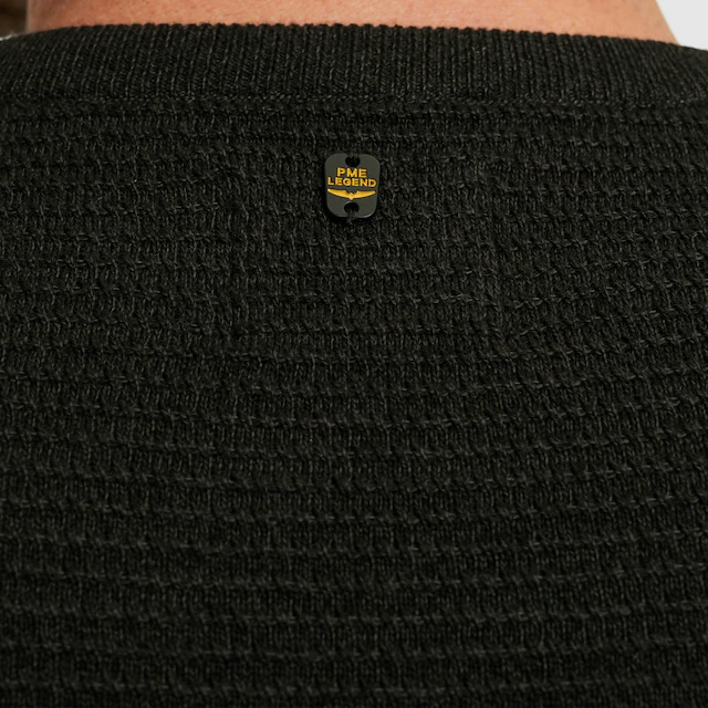 PME LEGEND Strickpullover mit Strick-Muster