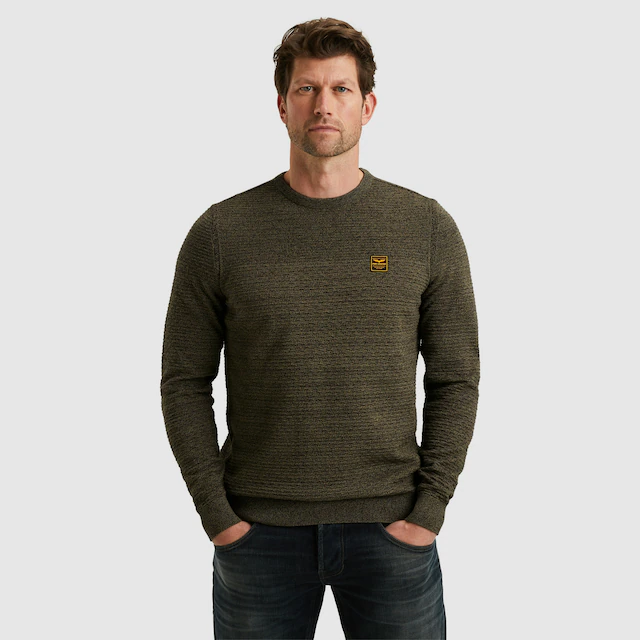 PME LEGEND Strickpullover mit Strick-Muster