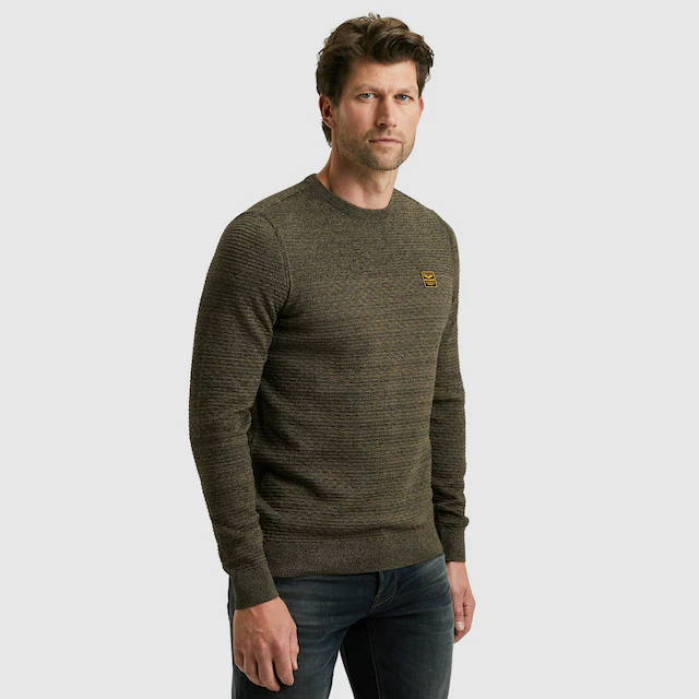 PME LEGEND Strickpullover mit Strick-Muster