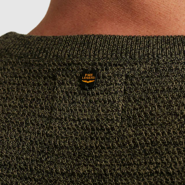 PME LEGEND Strickpullover mit Strick-Muster
