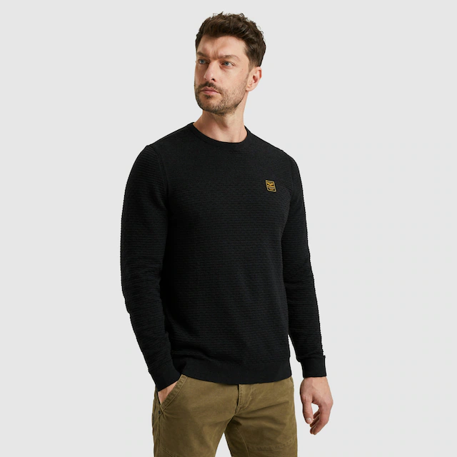 PME LEGEND Strickpullover mit Strick-Muster