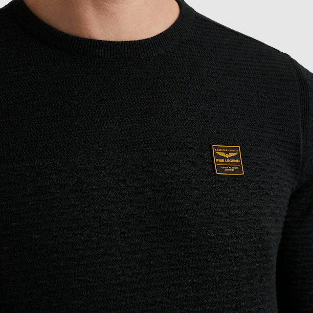 PME LEGEND Strickpullover mit Strick-Muster