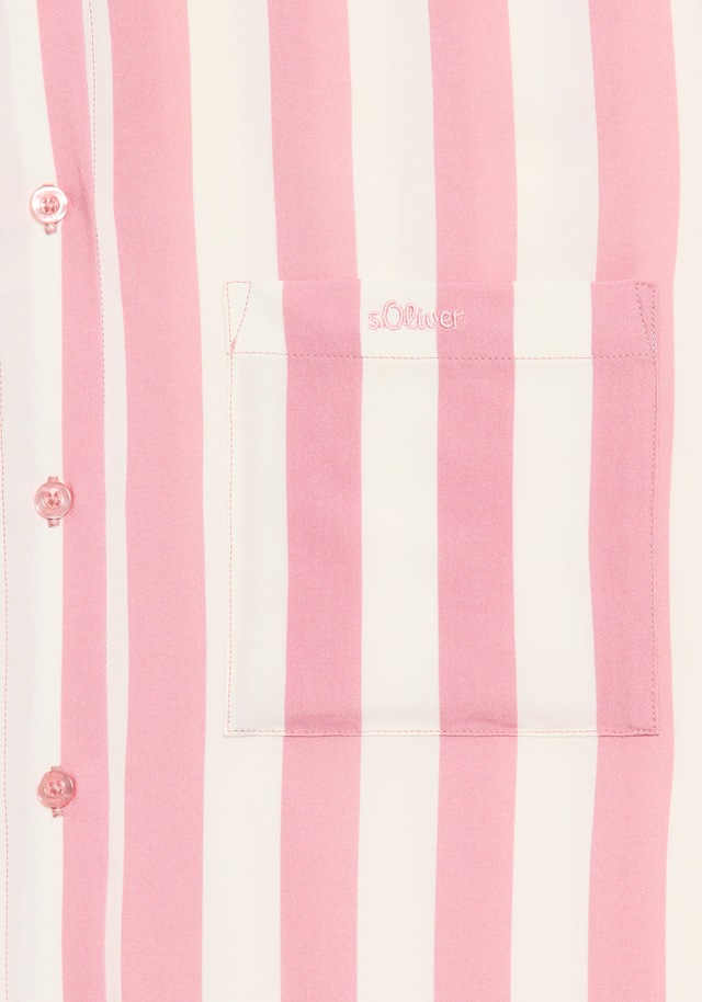 s.Oliver Pyjamaoberteil mit breiten Streifen