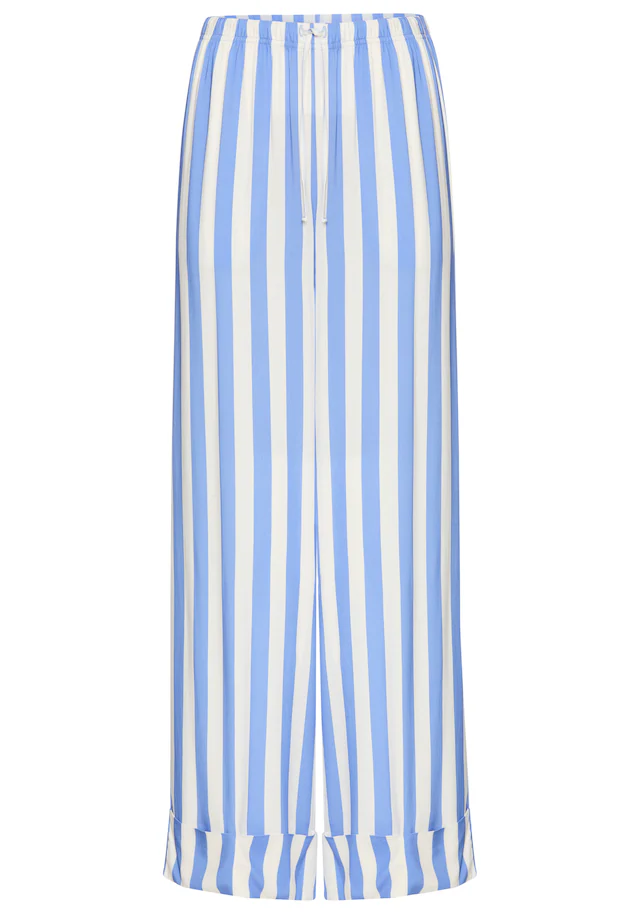 s.Oliver Pyjamahose mit breitem Aufschlag am Saum