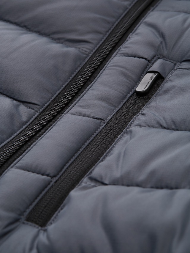 TOM TAILOR Denim Steppjacke ohne Kapuze mit Stehkragen