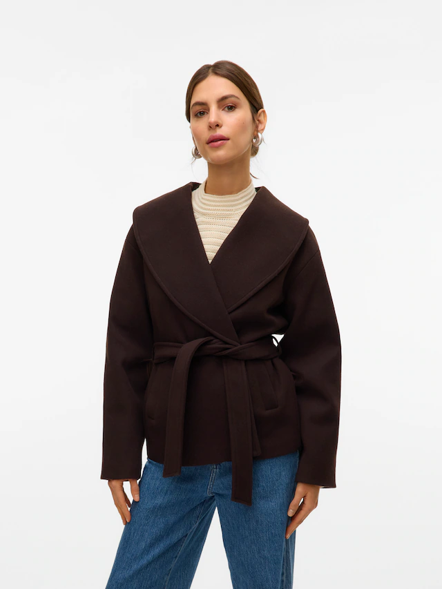 Vero Moda Kurzjacke »VMANNE BERGEN JACKET GA NOOS« Kunstfaser