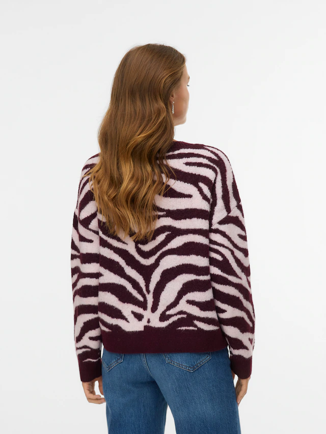 Vero Moda Strickpullover »VMNEWKAI LS O-NECK PULLOVER BOO«